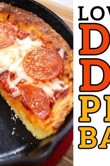Low Carb Deep Dish Pizza Recipe Battle Video by Highfalutin' Low Carb