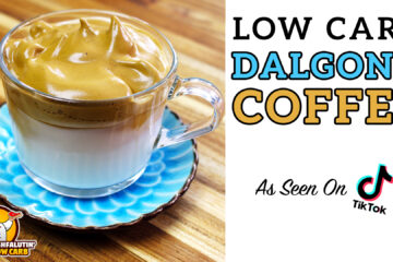 Low Carb Dalgona Coffee Recipe Review Video by Highfalutin' Low Carb