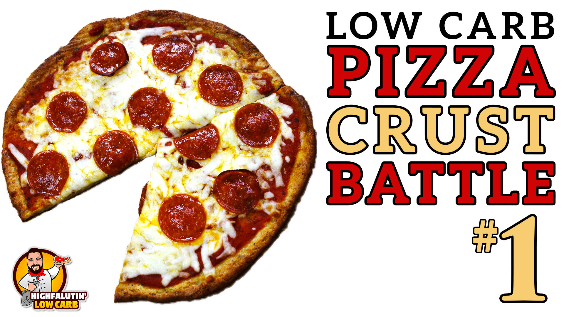 Low Carb Pizza Crust Battle #1 - Highfalutin' Low Carb