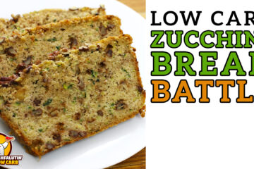 Low Carb Zucchini Bread Recipe Battle Video by Highfalutin' Low Carb