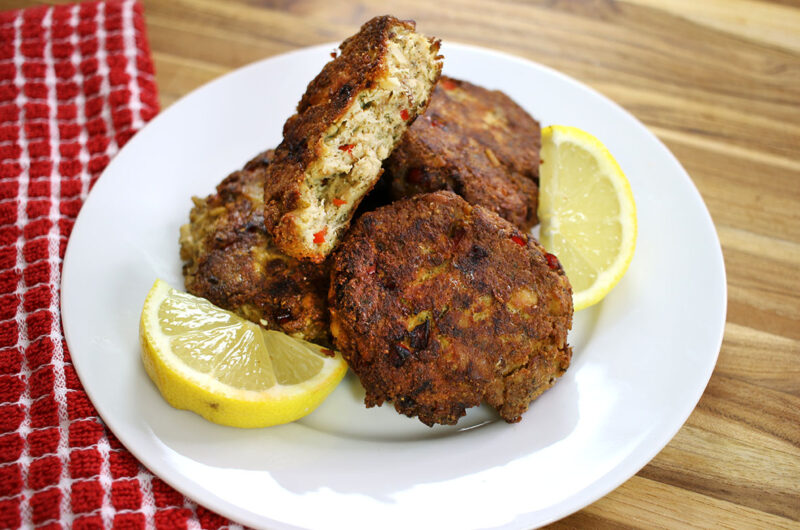 Low Carb Salmon Croquettes