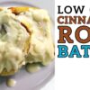 Low Carb Cinnamon Roll Recipe Battle Video by Highfalutin' Low Carb