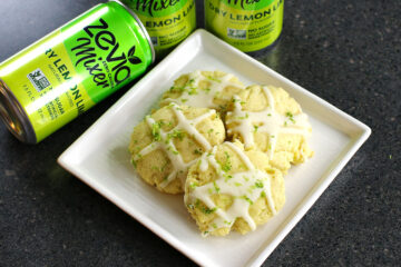 Low Carb Lemon Lime Tea Caked by Highfalutin' Low Carb