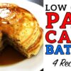 Low Carb Pancake Recipe Battle Video by Highfalutin' Low Carb