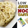 Low Carb Shirataki Noodle Taste Test Video by Highfalutin' Low Carb